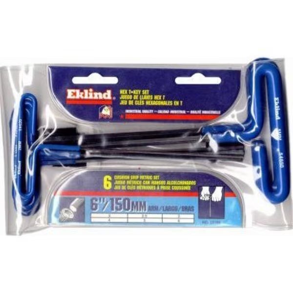 6PC THandle HexKey Set, Eklind, Mfr#: 55166